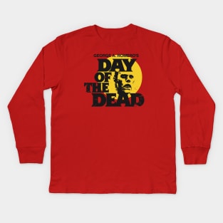 Zombies walk among us, it's the Day of the Dead Kids Long Sleeve T-Shirt